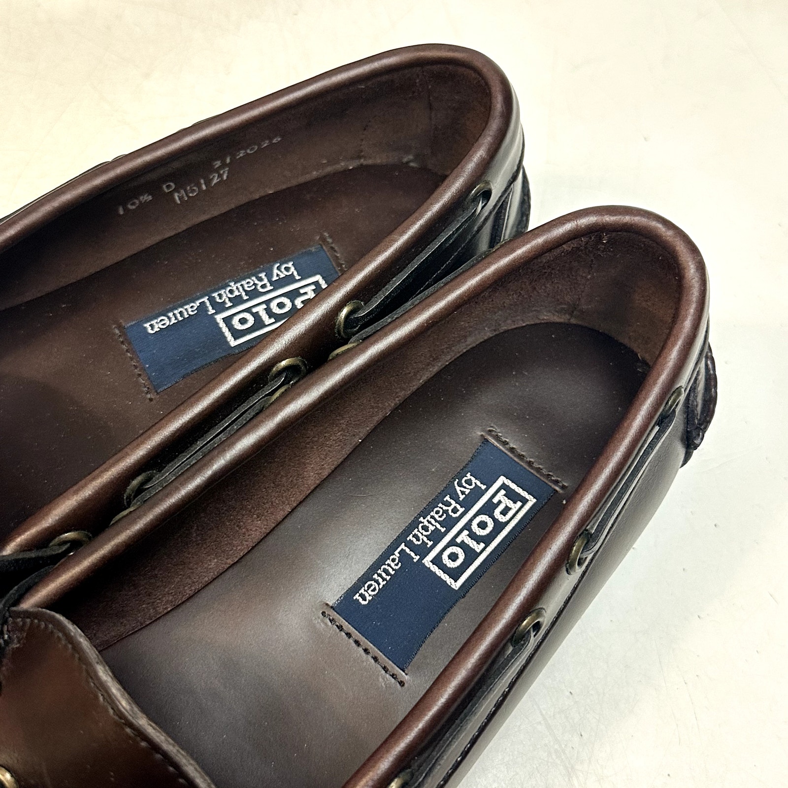 Nib Nos Rancourt & Co. X Polo Ralph Lauren Admiralty Boat Shoe Loafer Usa 10.5 D — image 7 of 8